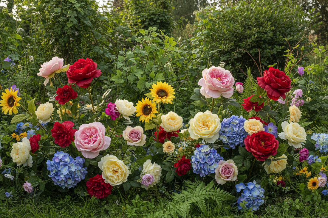 Best Outdoor Artificial Flowers for Year-Round Decoration