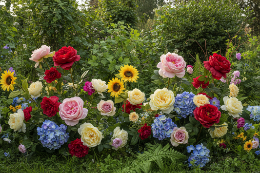 Best Outdoor Artificial Flowers for Year-Round Decoration