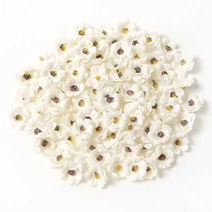 30Pcs Mini Artificial Rose Flowers Heads Silk Fake Flowers for Home Dceor Wedding Decoration Craft Wreath Gifts Accessories