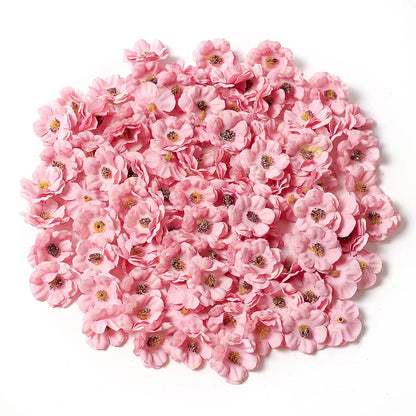 30Pcs Mini Artificial Rose Flowers Heads Silk Fake Flowers for Home Dceor Wedding Decoration Craft Wreath Gifts Accessories