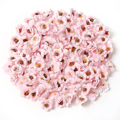 30Pcs Mini Artificial Rose Flowers Heads Silk Fake Flowers for Home Dceor Wedding Decoration Craft Wreath Gifts Accessories