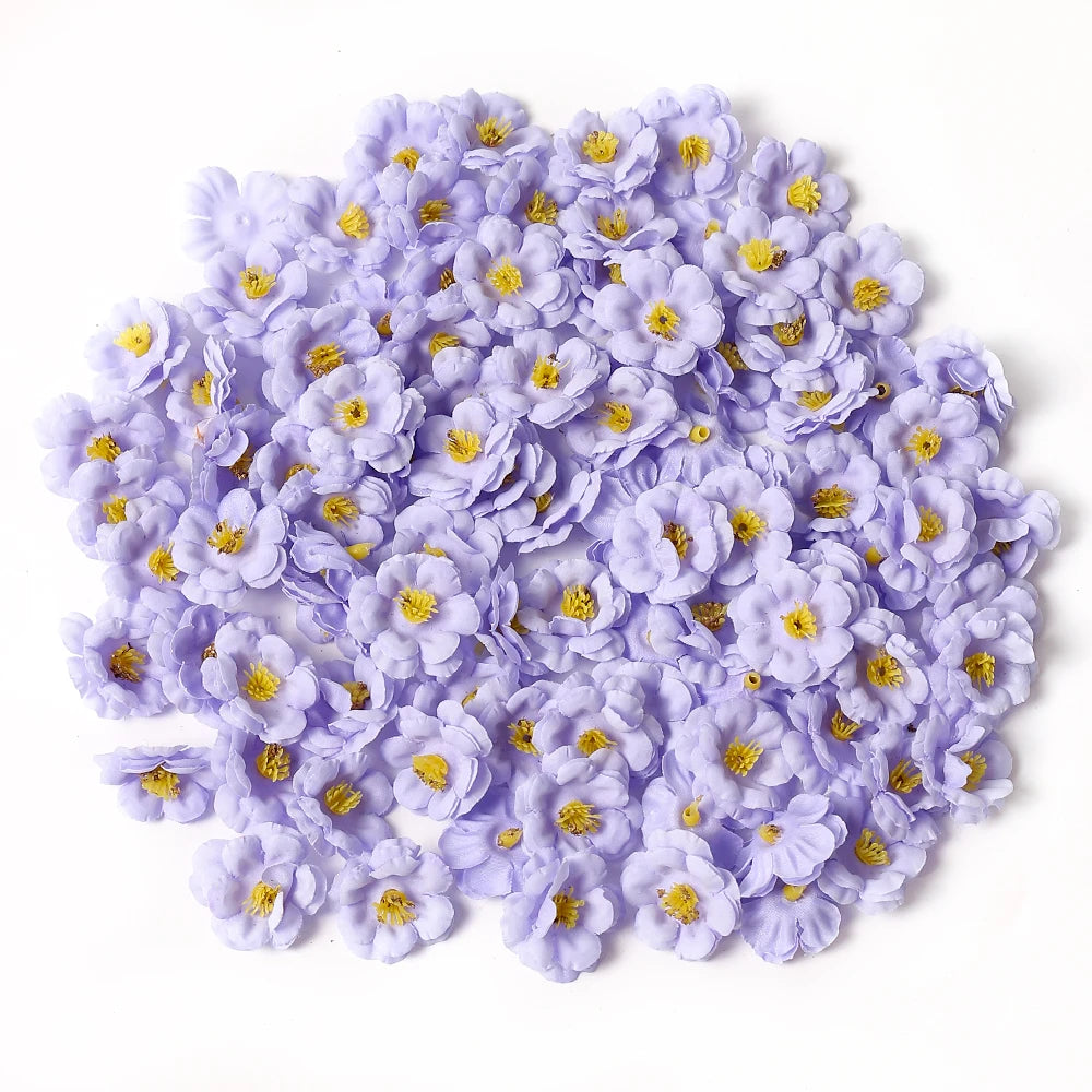 30Pcs Mini Artificial Rose Flowers Heads Silk Fake Flowers for Home Dceor Wedding Decoration Craft Wreath Gifts Accessories