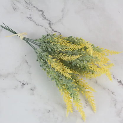 Cheap Wedding Party Artificial Flowers Lavender Fake Bridal Bouquet Party Home Decor Decorations Artificial Flowers