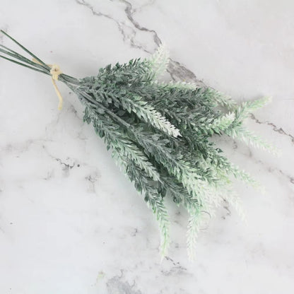 Cheap Wedding Party Artificial Flowers Lavender Fake Bridal Bouquet Party Home Decor Decorations Artificial Flowers